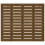 Berkfield Wall Headboard Honey Brown 96x3x91.5 cm Solid Wood Pine 4