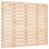 Berkfield Wall Headboard 126x3x91.5 cm Solid Wood Pine 2