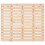 Berkfield Wall Headboard 126x3x91.5 cm Solid Wood Pine 4