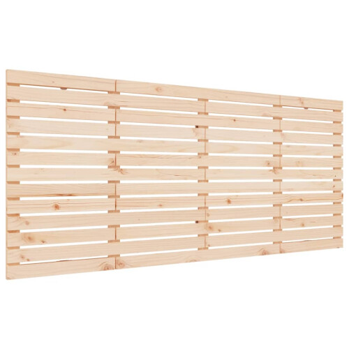 Berkfield Wall Headboard 166x3x91.5 cm Solid Wood Pine 1
