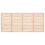 Berkfield Wall Headboard 166x3x91.5 cm Solid Wood Pine 4