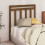 Berkfield Bed Headboard Honey Brown 95x4x100 cm Solid Wood Pine 3