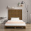 Berkfield Wall Headboard Honey Brown 146x3x91.5 cm Solid Wood Pine 3