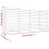 Berkfield Wall Headboard 166x3x91.5 cm Solid Wood Pine 8
