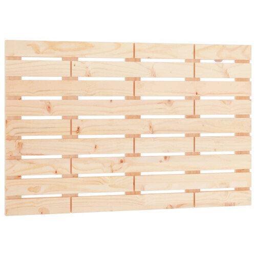 Berkfield Wall Headboard 96x3x63 cm Solid Wood Pine 1