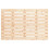 Berkfield Wall Headboard 96x3x63 cm Solid Wood Pine 4