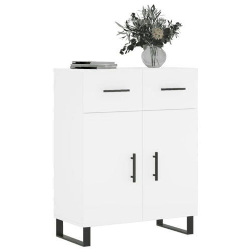 Berkfield Sideboard White 69.5x34x90 cm Engineered Wood 2