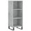 Berkfield Sideboard Concrete Grey 34.5x32.5x90 cm Engineered Wood 2