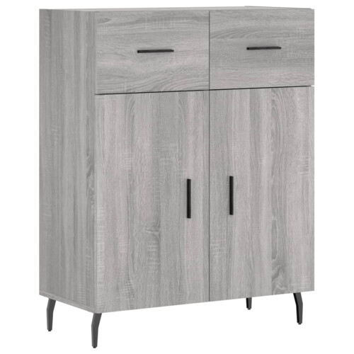 Berkfield Sideboard Grey Sonoma 69.5x34x90 cm Engineered Wood 1
