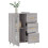 Berkfield Sideboard Grey Sonoma 69.5x34x90 cm Engineered Wood 4