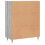 Berkfield Sideboard Grey Sonoma 69.5x34x90 cm Engineered Wood 8