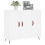 Berkfield Sideboard White 90x34x80 cm Engineered Wood 3