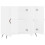 Berkfield Sideboard White 90x34x80 cm Engineered Wood 5
