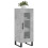 Berkfield Sideboard Concrete Grey 34.5x34x90 cm Engineered Wood 3