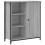 Berkfield Sideboard Grey Sonoma 70x30x80 cm Engineered Wood 2