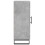 Berkfield Sideboard Concrete Grey 34.5x34x90 cm Engineered Wood 7