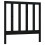 Berkfield Bed Headboard Black 95x4x100 cm Solid Wood Pine 2