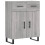 Berkfield Sideboard Grey Sonoma 69.5x34x90 cm Engineered Wood 2