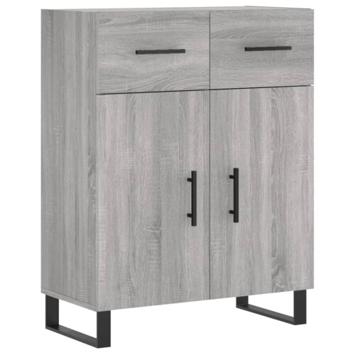 Berkfield Sideboard Grey Sonoma 69.5x34x90 cm Engineered Wood 1