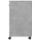 Berkfield Printer Stand with Wheels Concrete Grey 60x40x68.5 cm 6