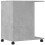Berkfield Printer Stand with Wheels Concrete Grey 60x40x68.5 cm 7
