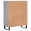 Berkfield Sideboard Grey Sonoma 69.5x34x90 cm Engineered Wood 8