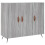 Berkfield Sideboard Grey Sonoma 90x34x80 cm Engineered Wood 2