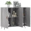 Berkfield Sideboard Grey Sonoma 90x34x80 cm Engineered Wood 4