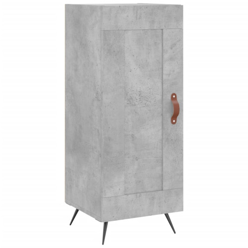 Berkfield Sideboard Concrete Grey 34.5x34x90 cm Engineered Wood 1
