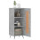 Berkfield Sideboard Concrete Grey 34.5x34x90 cm Engineered Wood 4