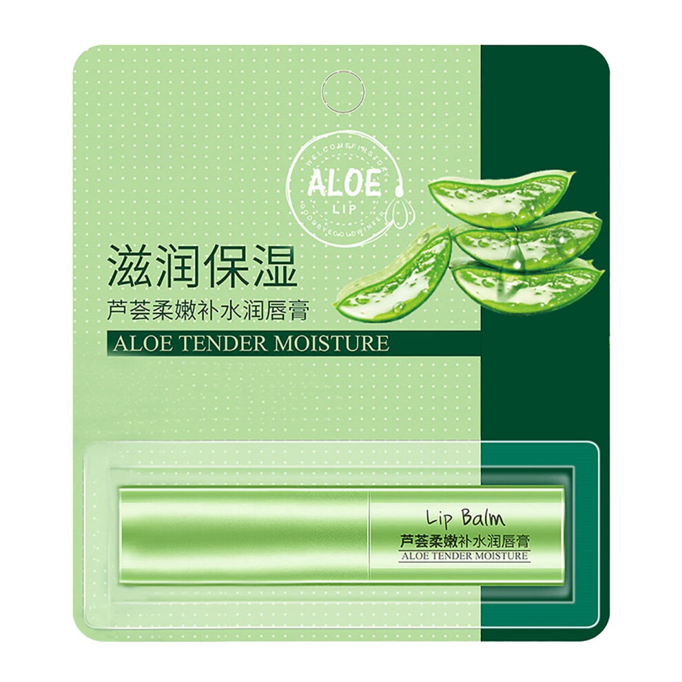 Moisturizing Colorless Lip Balm for Deep Hydration and Fading Fine Lip Lines, Travel Size TzG771