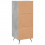 Berkfield Sideboard Concrete Grey 34.5x34x90 cm Engineered Wood 8