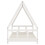 Berkfield Kids Bed Frame White 90x190 cm Solid Wood Pine 4