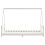 Berkfield Kids Bed Frame White 90x190 cm Solid Wood Pine 5
