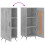 Berkfield Sideboard Concrete Grey 34.5x34x90 cm Engineered Wood 9