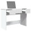 Berkfield Dressing Table with Mirror White 100x45x76 cm 4