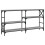 Berkfield Console Table Grey Sonoma 150x29x76.5 cm Engineered Wood 2