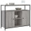 Berkfield Sideboard Grey Sonoma 100x35x80 cm Engineered Wood 3