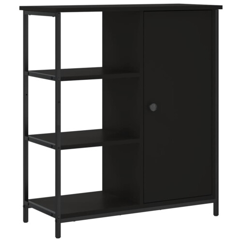 Berkfield Sideboard Black 70x30x80 cm Engineered Wood 1
