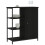 Berkfield Sideboard Black 70x30x80 cm Engineered Wood 3