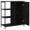 Berkfield Sideboard Black 70x30x80 cm Engineered Wood 5
