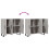 Berkfield Sideboard Grey Sonoma 90x34x80 cm Engineered Wood 9