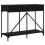 Berkfield Console Table Black 100x39x78.5 cm Engineered Wood 8