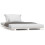 Berkfield Bed Frame without Mattress White 90x200 cm Solid Wood Pine 2