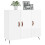 Berkfield Sideboard High Gloss White 90x34x80 cm Engineered Wood 3