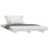 Berkfield Bed Frame without Mattress White 90x200 cm Solid Wood Pine 3