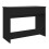 Berkfield Dressing Table with Mirror Black 100x45x76 cm 7