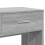 Berkfield Dressing Table with Mirror Grey Sonoma 80x39x80 cm 8