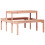 Berkfield Picnic Table 110x134x75 cm Solid Wood Douglas 2