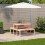 Berkfield Picnic Table 110x134x75 cm Solid Wood Douglas 3
